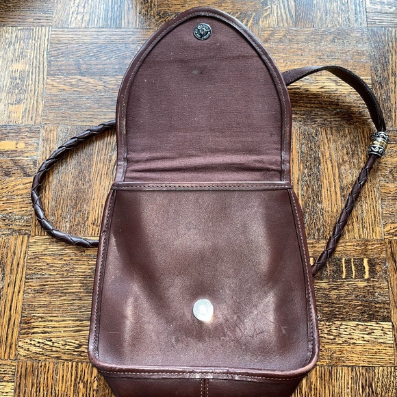 Brighton Crossbody Leather Brown Bag - Picture 14 of 14